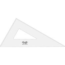 Esquadro Acrilico 60g. 32cm Trident S/escala 2632