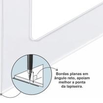 Esquadro Acrilico Desetec sem Escalas 26cm (30 60 90) - 2626