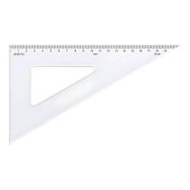 Esquadro Acrílico Desetec Trident 21cm 30/60/90º Mod 1621 Esquadro Acrílico Desetec Trident 21cm 30/60/90º Mod 1621