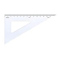 Esquadro Acrílico Desetec Trident 60 16cm com Escala 1616 Esquadro Acrílico Desetec Trident 60 16cm com Escala 1616