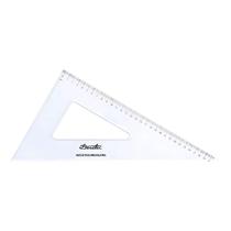 Esquadro Acrílico Desetec Trident 60 32cm com Escala 1632