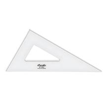 Esquadro Acrílico Desetec Trident sem Escala 30/60/90 21cm Mod 2621 Esquadro Acrílico Desetec Trident sem Escala 30/60/90 21cm Mod 2621