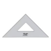 Esquadro Acrílico Desetec Trident sem Escala 45/45/90 28cm Mod 4528