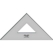 Esquadro Acrílico Desetec Trident sem Escala 45 Mod 4526
