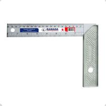 Esquadro Com Cabo De Alumínio 10" 25cm Ramada