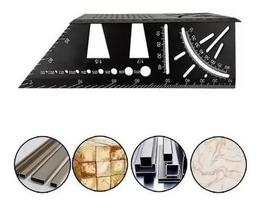 Esquadro Com Gabarito Multiuso Mitra 3d Profissional