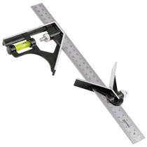 Esquadro Combinado com Nível 90 30cm 3236755 SPARTA