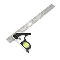 Esquadro Combinado Com Nível e Régua 30cm 12" - Pentech
