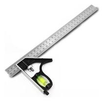 Esquadro Combinado Régua 12/ 300 Mm Com Nível Esquadro Combinado Régua 12/ 300 Mm Com Nível