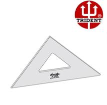 Esquadro de Acrílico Trident 28cm - sem Escala - Ref.2528