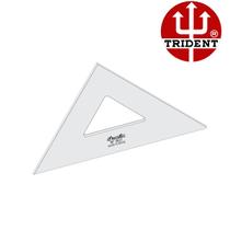 Esquadro de Acrílico Trident 37cm - sem Escala - Ref.2537