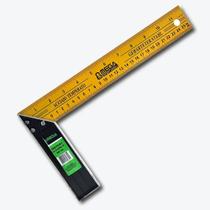 Esquadro de Alumínio 12" Ômega 300mm E02 Esquadro de Alumínio 12" Ômega 300mm E02