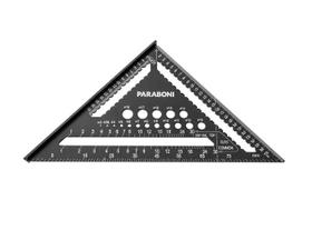 Esquadro de aluminio 30cm paraboni Esquadro de aluminio 30cm paraboni