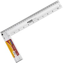 Esquadro de Alumínio Tramontina Master 12 Polegadas 30cm com Régua em Milímetro e Polegada