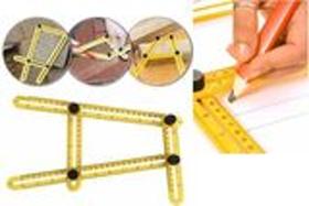 Esquadro Inteligente Régua Medidora Multi Ângulo Pedreiro Easy Ruller Regua Inteligente - Western