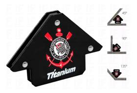 Esquadro Magnético Corinthians Robusto - Titanium