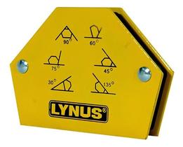 Esquadro Magnético Forte 35 Kg Multi-ângulos Eml-35a Lynus