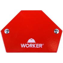 Esquadro Magnético Hexagonal 10Kg Worker Esquadro Magnético Hexagonal 10Kg Worker