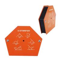 Esquadro Magnetico Hexagonal 5' (125mm) 35 Kg Para Solda Starfer
