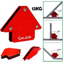 Esquadro Magnético Hexagonal Para Solda 35Kg Galzer Esquadro Magnético Hexagonal Para Solda 35Kg Galzer
