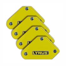Esquadro Magnético P/ Soldador 5 Kg Kit 4 Peças Keml-5 Lynus
