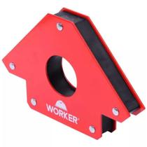 Esquadro Magnético Para Solda 10 Kg Robusto Worker - 1 Peça