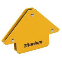 Esquadro Magnético Para Solda 25lbs 12kg Cor Amarelo 4325 - Titanium