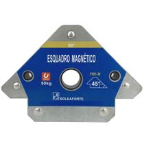 Esquadro Magnetico Para Solda 50kg Industrial - Soldaforte