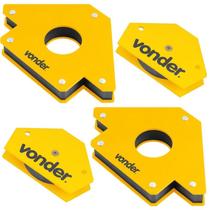 Esquadro Magnético para Soldador 10 KG e 30 KG Combo c/ 4 Peças VONDER Esquadro Magnético para Soldador 10 KG e 30 KG Combo c/ 4 Peças VONDER