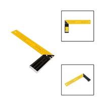 Esquadro Marceneiro Carpinteiro Alumínio 10"