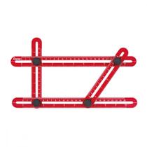 Esquadro Movel Plastico Cortag Ajustavel 25X12Cm 61878