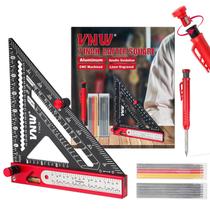 Esquadro para Caibros VNW 7 pol. Multitool em Alumínio com Nível Esquadro para Caibros VNW 7 pol. Multitool em Alumínio com Nível