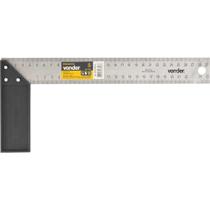 Esquadro Para Carpinteiro 10 Com Cabo Plástico Vonder