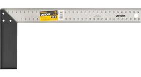 Esquadro para carpinteiro 12" com cabo plástico VONDER