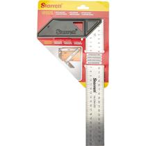 Esquadro para Carpinteiro 8 POL- 200MM Cabo de Aluminio Lamina Aço Inoxidável