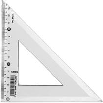Esquadro Plástico 45 Graus Pacote com 10