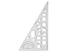 Esquadro Plástico Geométrico Waleu Ref.55 Esquadro Plastico Geometrico Waleu Ref.55 Esquadro Plástico Geométrico Waleu Ref.55 Esquadro Plastico Geometrico Waleu Ref.55