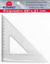 Esquadro Poliestireno 45 Graus 21Cm
