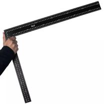 Esquadro Profissional Em Aço Carbono 24'' 600mm X 400mm
