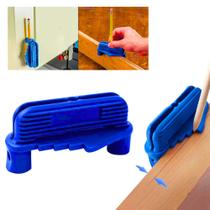 Esquadro Riscador Centralizador Linhas Paralelas Com Ímã