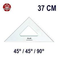 Esquadro Sem Escala 2537 45/45/90 37cm Trident