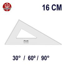 Esquadro Sem Escala 2616 30/60/90 16cm Trident