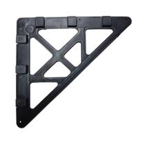 Esquadro Trava De Nylon Para Contramarco 300mm Kit 4 peças