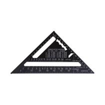 Esquadro Triangular De Alumínio De 7'' E 12'' Para Carpinteiro, Ferramenta De Precisão Para Marcação