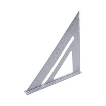 Esquadro Triangular De Alumínio De 7 Polegadas Para Carpinteiro, Ferramenta De Medição De Ângulo