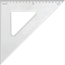 Esquadro Trident com Escala 45º 1528 28cm