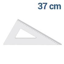 Esquadro Trident / Desetec 37cm 306090 com escala - 1637