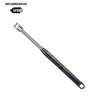 Esqueiro USB Flexível para Acender de Forma Prática Esqueiro USB Flexível para Acender de Forma Prática
