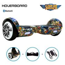 Esqueite Elétrico 6,5 Batman Hoverboard Led Esqueite Elétrico 6,5 Batman Hoverboard Led