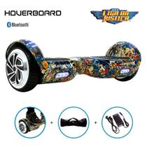 Esqueite Elétrico 6,5 Batman Hoverboard Led Esqueite Elétrico 6,5 Batman Hoverboard Led